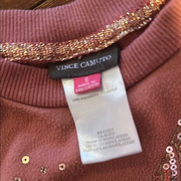 Vince Camuto Pink Sweater with Unicorn Graphic - Picture 9 of 12